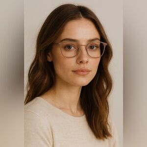 Ray-Ban Rose Gold Glasses (for frame)